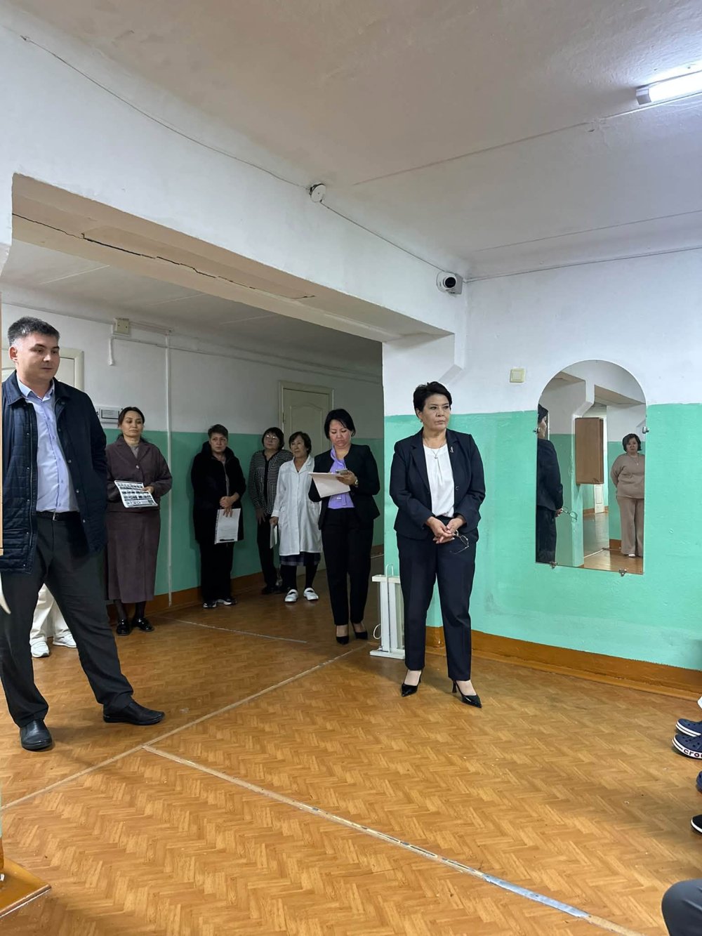 📌 Колледж жатақханасында дерматомикоздардың алдын алу бойынша санитариялық-ағарту жұмыстары жүргізілді