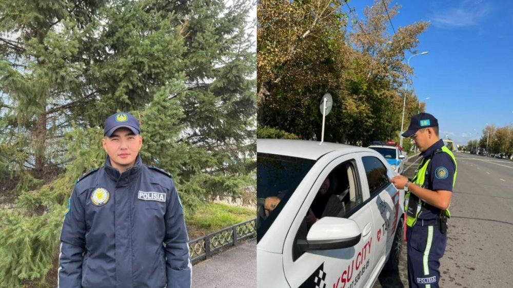 Павлодарда тұрғын полиция қызметкеріне алғысын білдірді