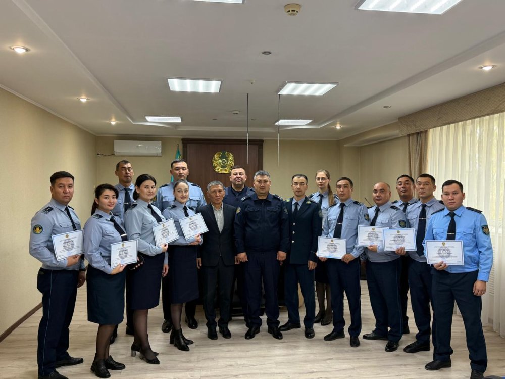Ақмола облысында ҚАЖ басшыларының біліктілігін арттыру курстары аяқталды