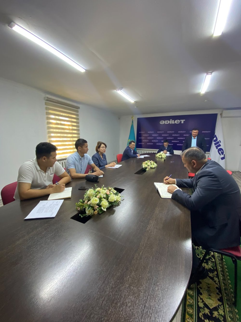 ҚАРАСАЙ АУДАНЫНЫНЫҢ АЗАМАТТАРЫН ҚАБЫЛДАУ ӨТКІЗІЛДІ