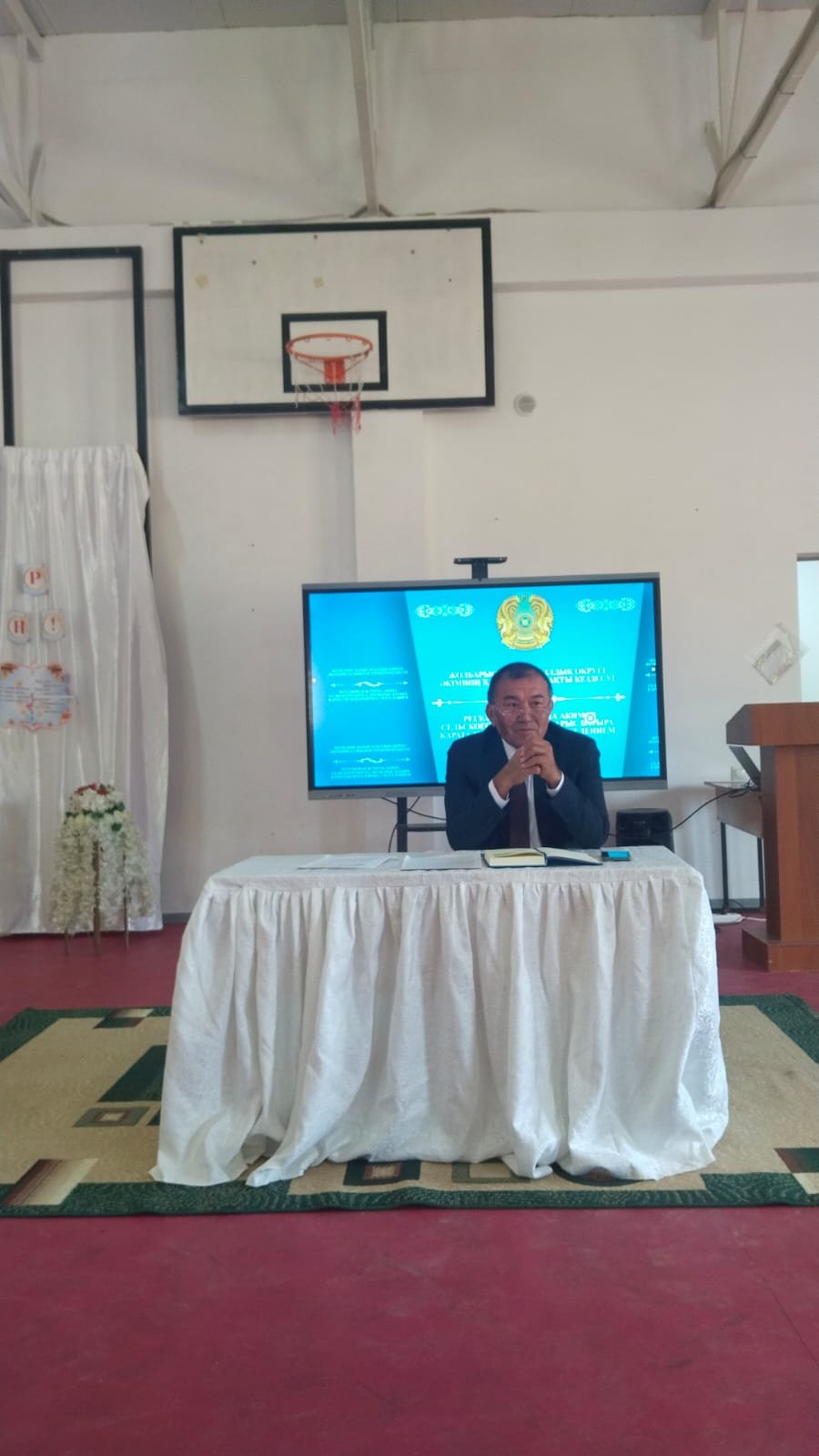Қарашеңгел ауылының тұрғындарымен кездесу