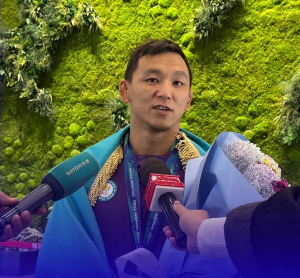 ЕРКІН КҮРЕС БАЛУАНЫ АЗИЯ ОЙЫНДАРЫНАН ҚОЛА ЖҮЛДЕМЕН ОРАЛДЫ