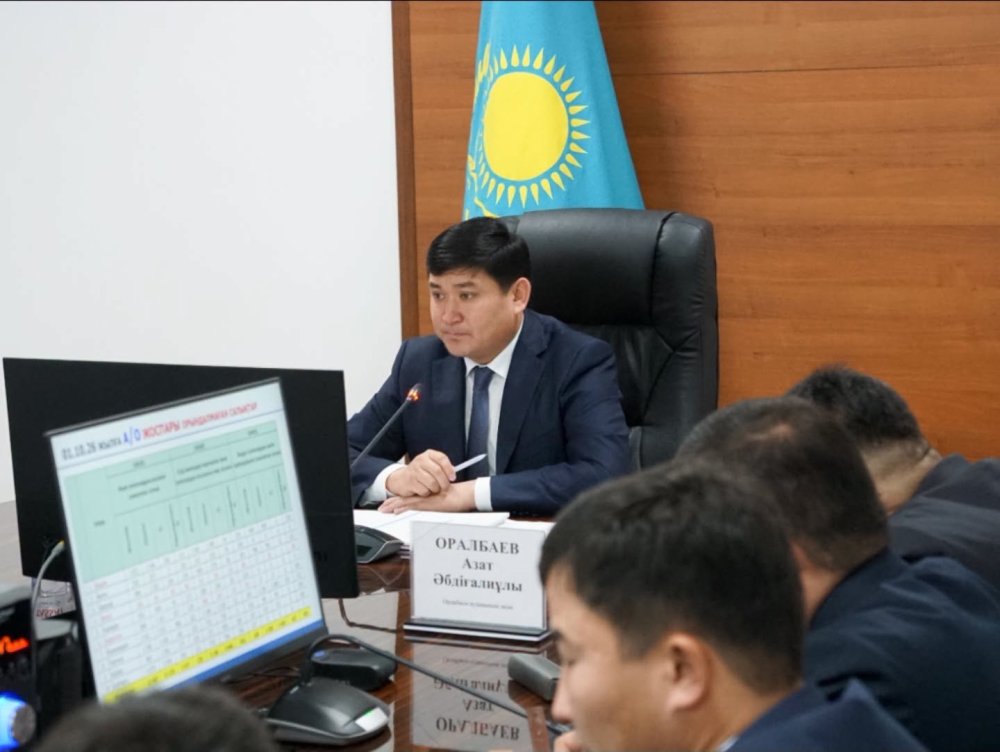 АППАРАТТЫҚ МӘЖІЛІСТЕ БІРҚАТАР МӘСЕЛЕ ҚАРАЛДЫ