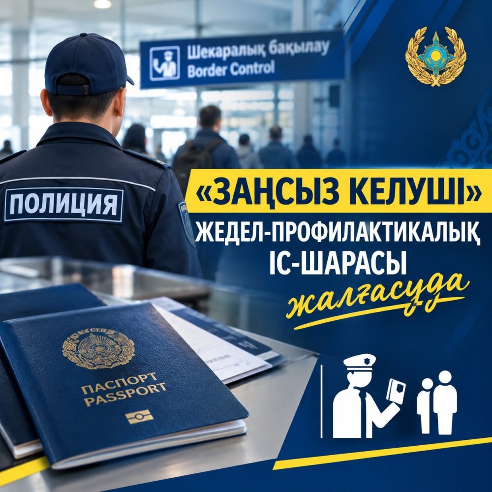 Астанада «Заңсыз келуші» жедел-профилактикалық іс-шарасы жалғасуда