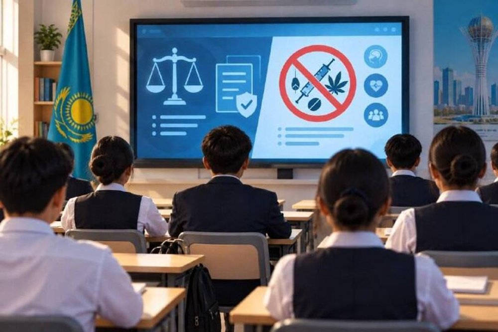 Қазақстан мектептерінде құқықтық және есірткіге қарсы профилактиканың цифрлық форматтары енгізілуде