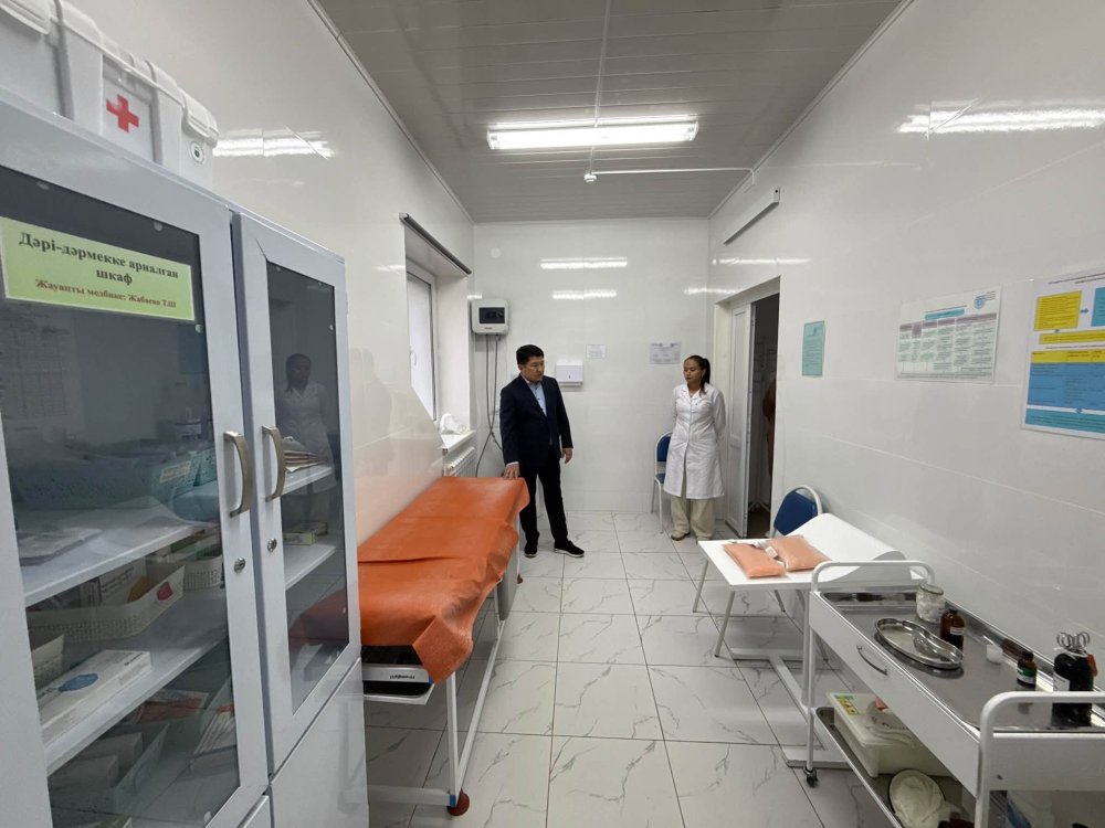 Басқарма басшысы Көлтоғандағы медициналық көмектің ұйымдастырылуын тексерді