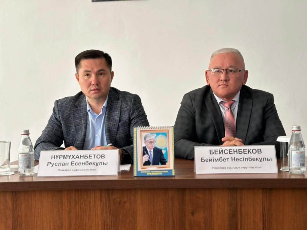 Осакаров ауданында аудан әкімінің халықпен кездесулері басталды