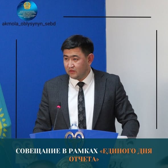 «Бірыңғай есеп беру күні» аясындағы кеңес