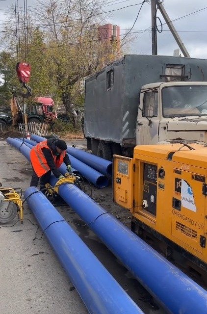 Қарағандыда 36,7 шақырым инженерлік желі жаңартылады