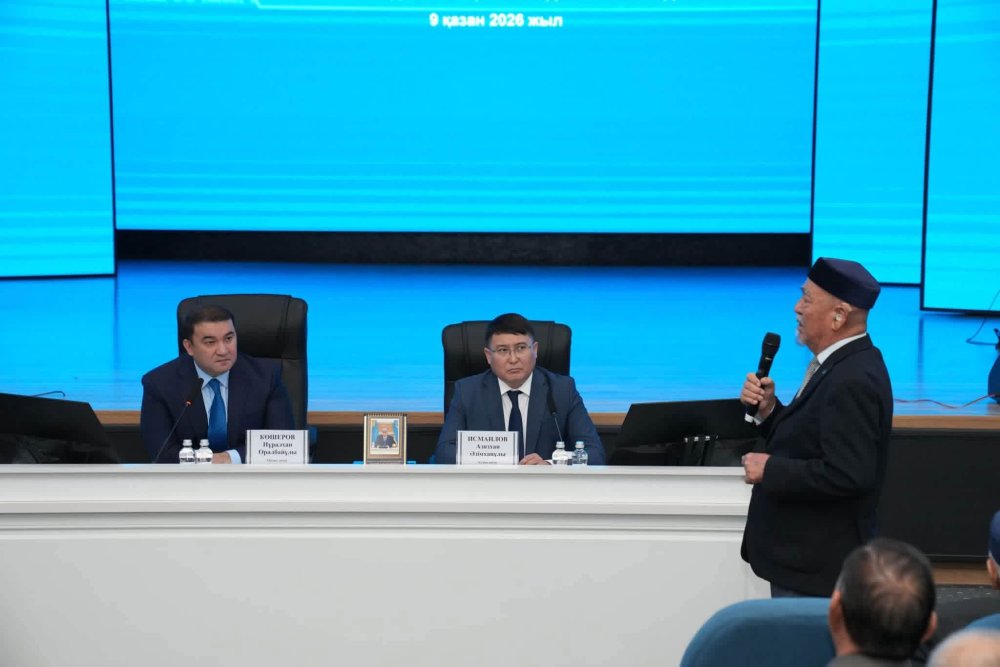 НҰРАЛХАН КӨШЕРОВ ҚАЗЫҒҰРТ АУДАНЫНЫҢ ТҰРҒЫНДАРЫМЕН КЕЗДЕСІП, ҰСЫНЫС-ПІКІРЛЕРІН ТЫҢДАДЫ — Фотосурет 1