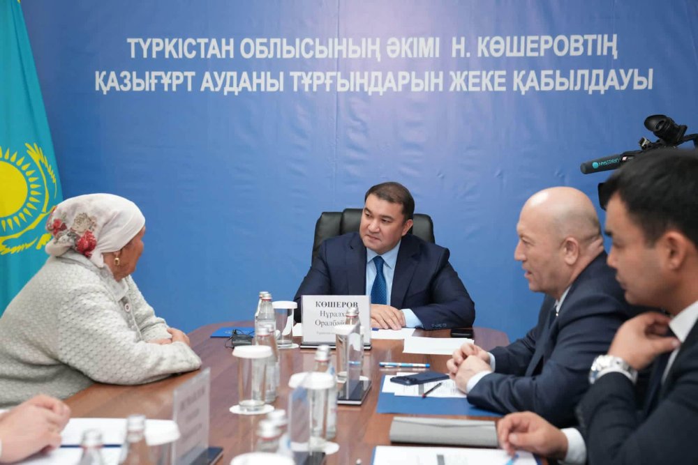 НҰРАЛХАН КӨШЕРОВ ҚАЗЫҒҰРТ АУДАНЫНЫҢ ТҰРҒЫНДАРЫН ЖЕКЕ ҚАБЫЛДАДЫ — Фотосурет 1