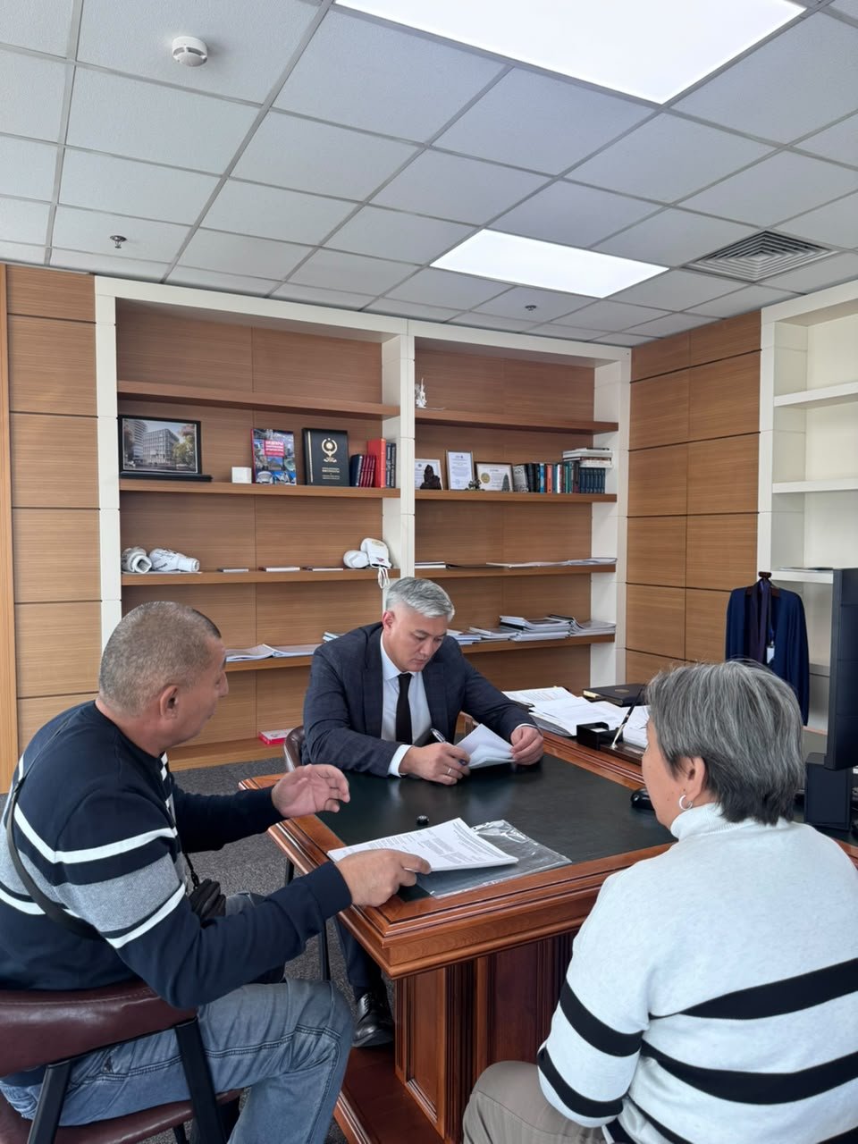 Басқарма басшысы жеке қабылдау өткізді — Фотосурет 1