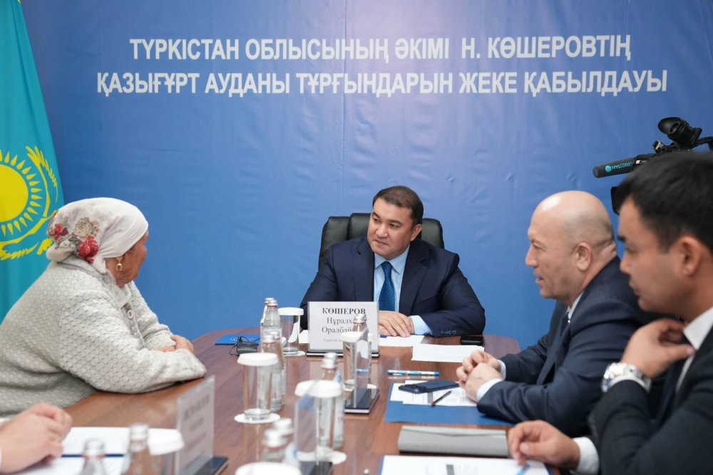 НҰРАЛХАН КӨШЕРОВ ҚАЗЫҒҰРТ АУДАНЫНЫҢ ТҰРҒЫНДАРЫН ЖЕКЕ ҚАБЫЛДАДЫ — Фотосурет 1