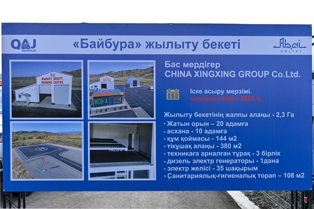 Абай облысында жол қозғалысына қатысушыларға арналған жылыту пункті ашылды — Фотосурет 3