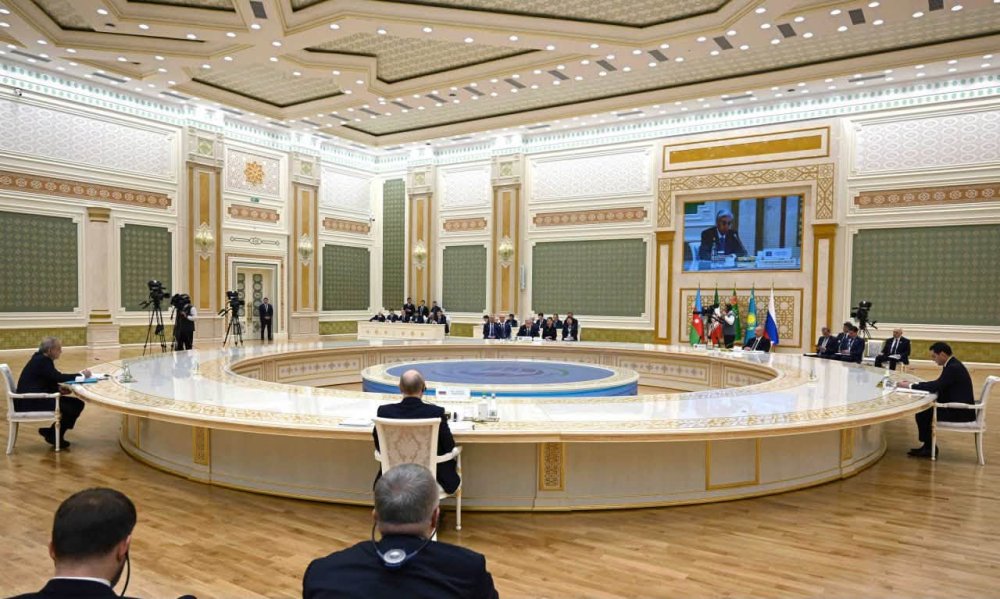 МЕМЛЕКЕТ БАСШЫСЫ КАСПИЙ ЭКОЛОГИЯ САММИТІНДЕ СӨЗ СӨЙЛЕДІ — Фотосурет 3