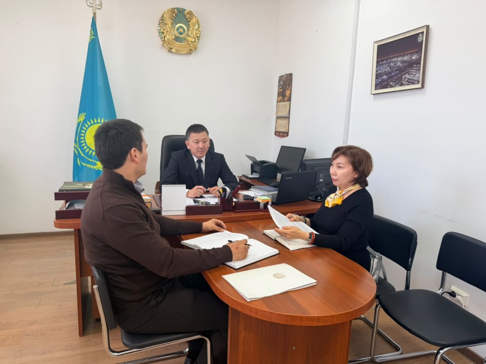 Мемлекеттік аннуитеттік өмірді сақтандыру компаниясы филиалының директорымен кездесу өтті. — Фотосурет 2