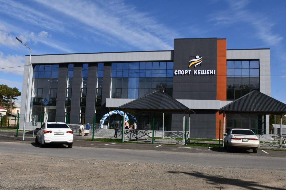 Жетісу облысының Қабанбай ауылында Республика күні қарсаңында 80 орындық жаңа спорт кешені ашылды — Фотосурет 6