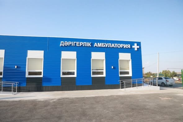 САРЫАҒАШ: ЖАҢА МЕДИЦИНАЛЫҚ НЫСАНДАР БОЙ КӨТЕРУДЕ — Фотосурет 1
