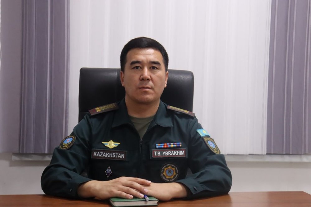 Түркістан облысы ТЖД Төтенше жағдайларды жою басқармасының бастығы тағайындалды