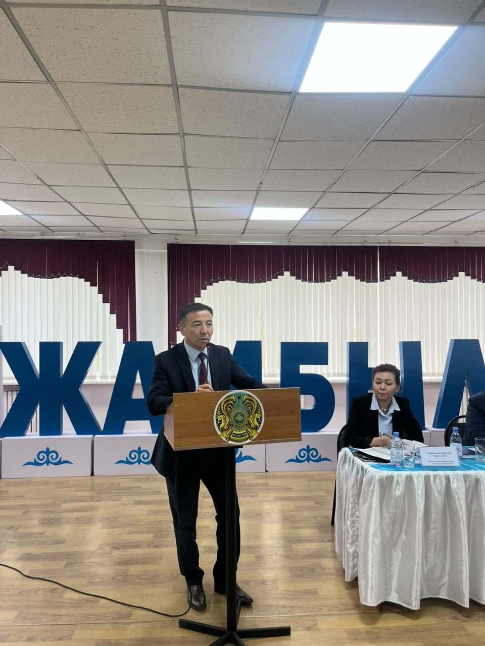 Жамбыл ауданында қандастар мәртебесіне қатысты жиын өтті — Фотосурет 1