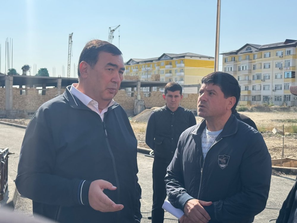 Тараз қаласының әкімі Бақытжан Орынбеков шаһардағы бірқатар нысанды аралады — Фотосурет 1