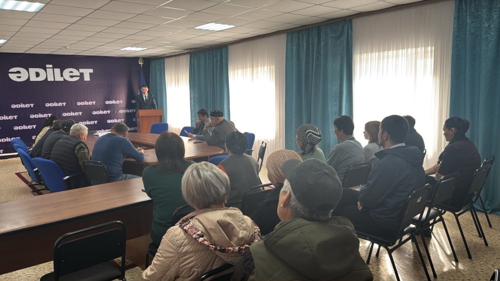 Ақжар ауданы Талшық ауылдық округінің әкімі Талшық а. тұрғындарымен кезекті кездесу өткізді — Фотосурет 1
