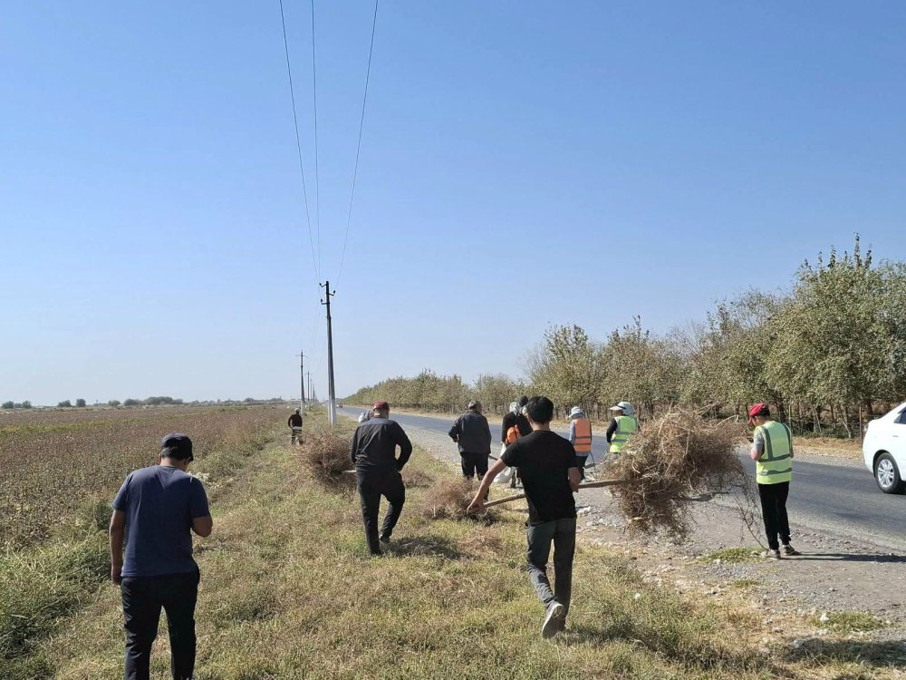 «ТАЗА ҚАЗАҚСТАН – ТАЗА ЖЕТІСАЙ» ҰРАНЫМЕН АУДАНДА АУҚЫМДЫ СЕНБІЛІК ӨТТІ — Фотосурет 6