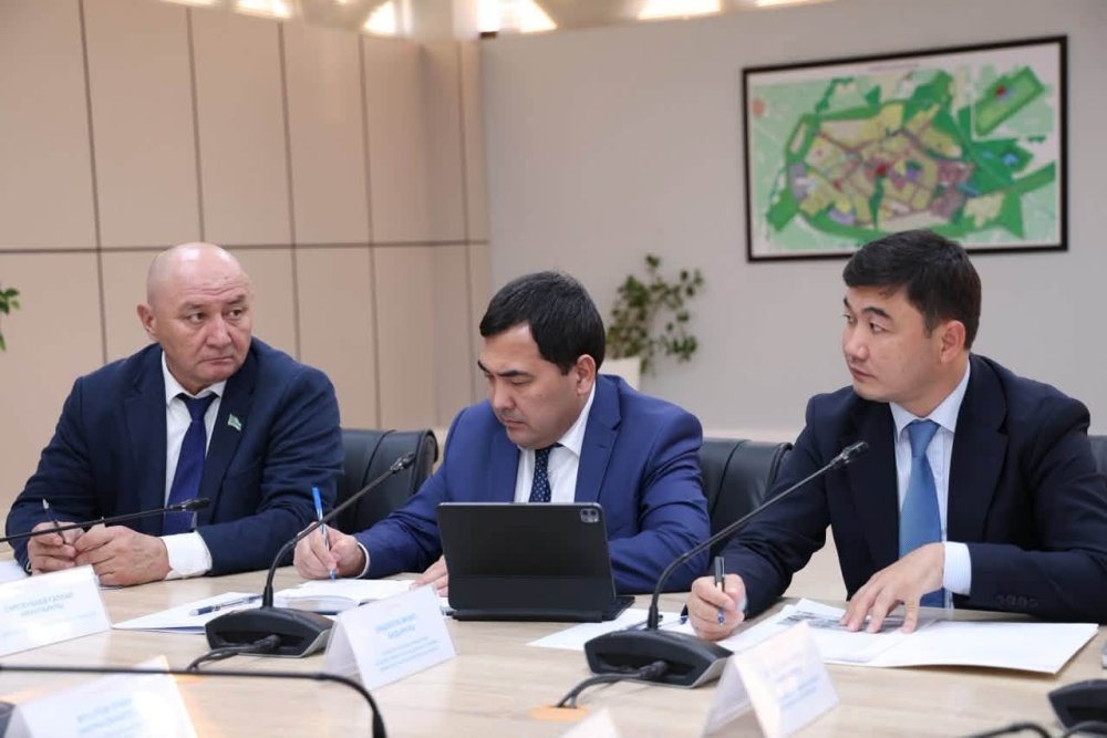 ТҮРКІСТАНДА ҚАЛАНЫҢ СӘУЛЕТТІК КЕЛБЕТІН ДАМЫТУҒА БАҒЫТТАЛҒАН ЖОБАЛАР ТАЛҚЫЛАНДЫ — Фотосурет 13