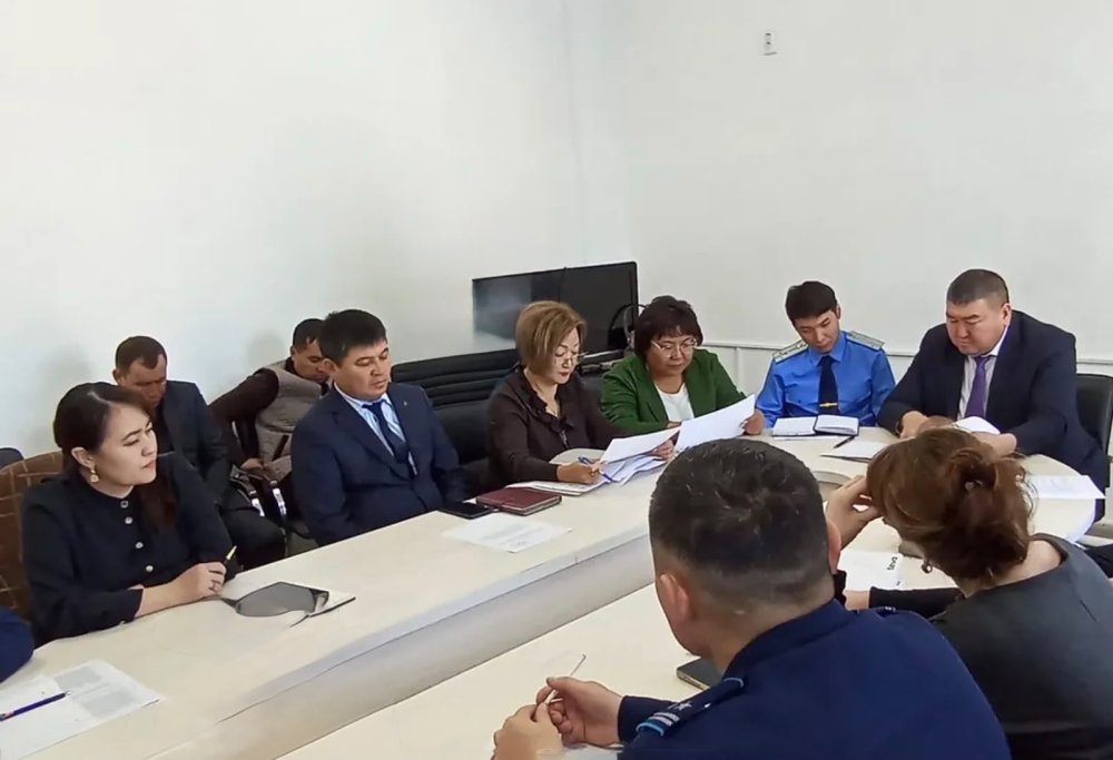 Үлкен Нарын ауданында еңбек заңнамасының сақталу мәселелері қаралды — Фотосурет 1