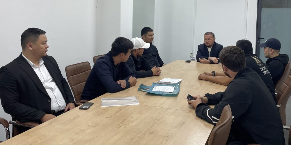 🔹 «Bereke Transport company» ЖШС жұмыскерлеріне еңбек заңнамасы бойынша түсіндіру жұмыстары жүргізілді — Фотосурет 1