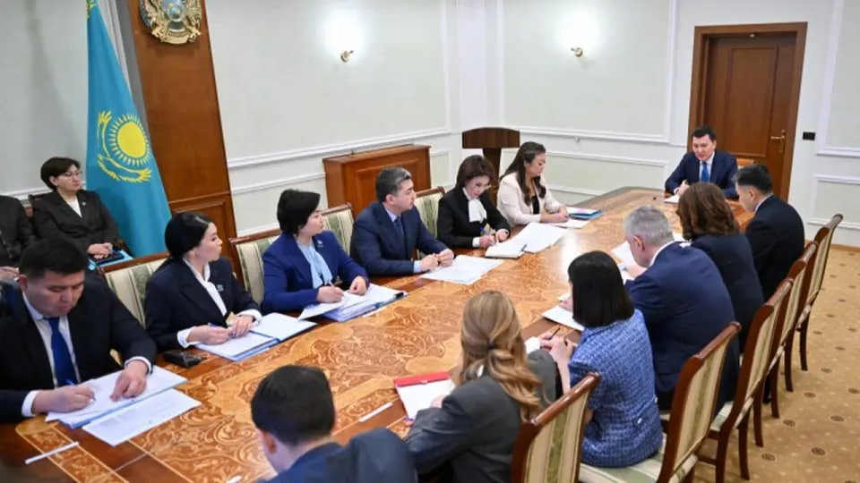 Вице-президент Ерлан Карин балалардың құқықтары мен мүдделерін қорғау жөнінде кеңес өткізді