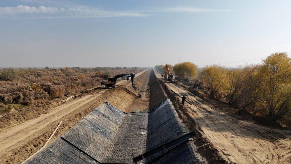 Алматы облысында жалпы ұзындығы 68,5 шақырым болатын ирригация жүйелерін жаңғырту жұмыстары аяқталуға жақын — Фотосурет 1