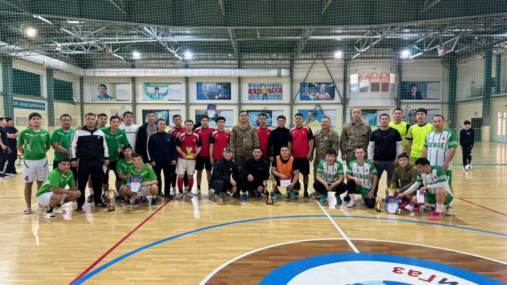 Құтқарушылар күні қарсаңында өрт сөндірушілер арасында футбол турнирі өтті — Фотосурет 1