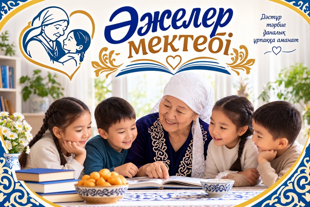 «ҚАЗАҚ АНАЛАРЫ – ДӘСТҮРГЕ ЖОЛ»: ШАЛ АҚЫН АУДАНЫНДА «ӘЖЕЛЕР МЕКТЕБІ» АЯСЫНДА ТАҒЫЛЫМДЫ КЕШ ӨТТІ