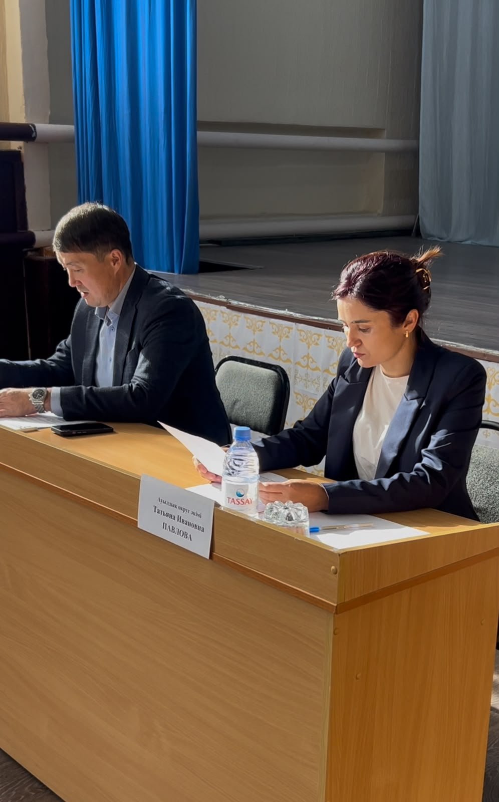 Интернационалдық және Ақжан ауылдық округтерінің тұрғындарымен кездесулер — Фотосурет 1