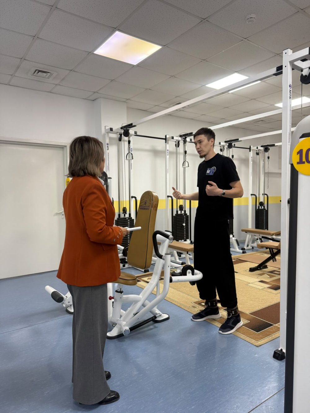 Медициналық-әлеуметтік сараптама бөлімінің мамандары Бубновский дәрігерінің орталығына барды. — Фотосурет 2