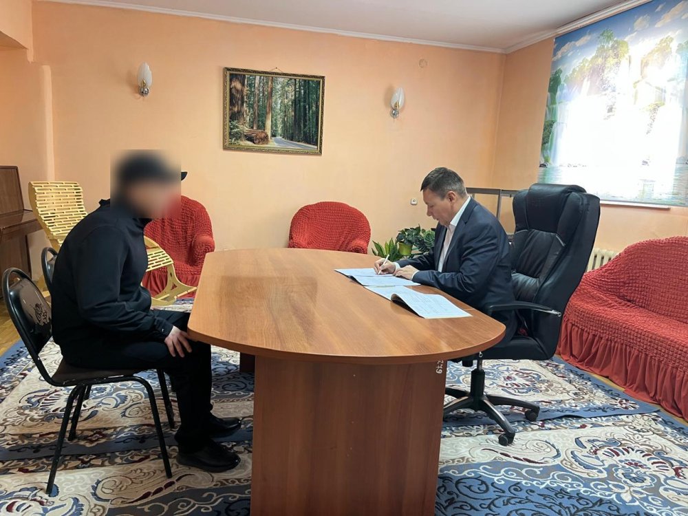 ӨКІЛ ТЕРГЕУ ИЗОЛЯТОРЫНДА ҚАБЫЛДАУ ӨТКІЗДІ — Фотосурет 1