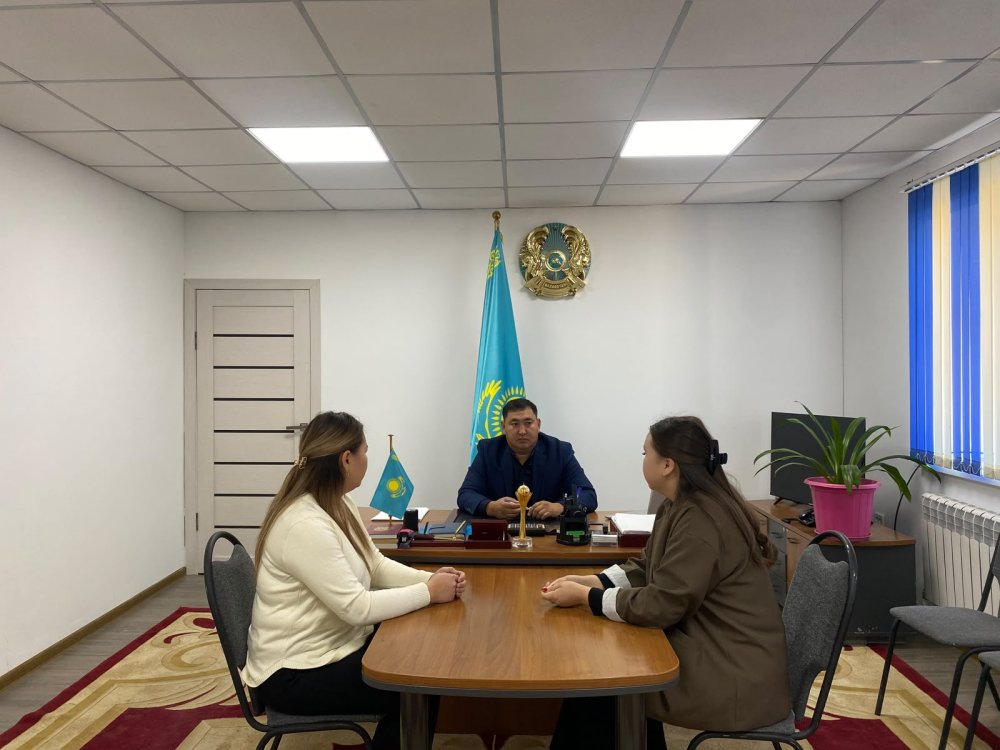 Жеке қабылдау өтті.