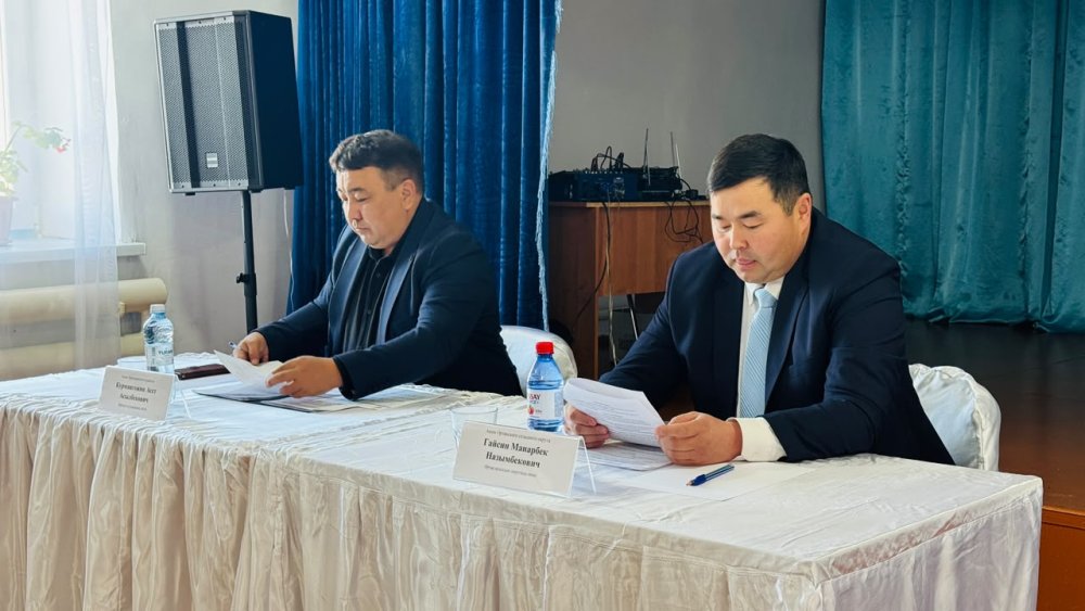Ортақ және Ақкөл ауылдық округтерінің тұрғындарымен кездесулер өтті — Фотосурет 1