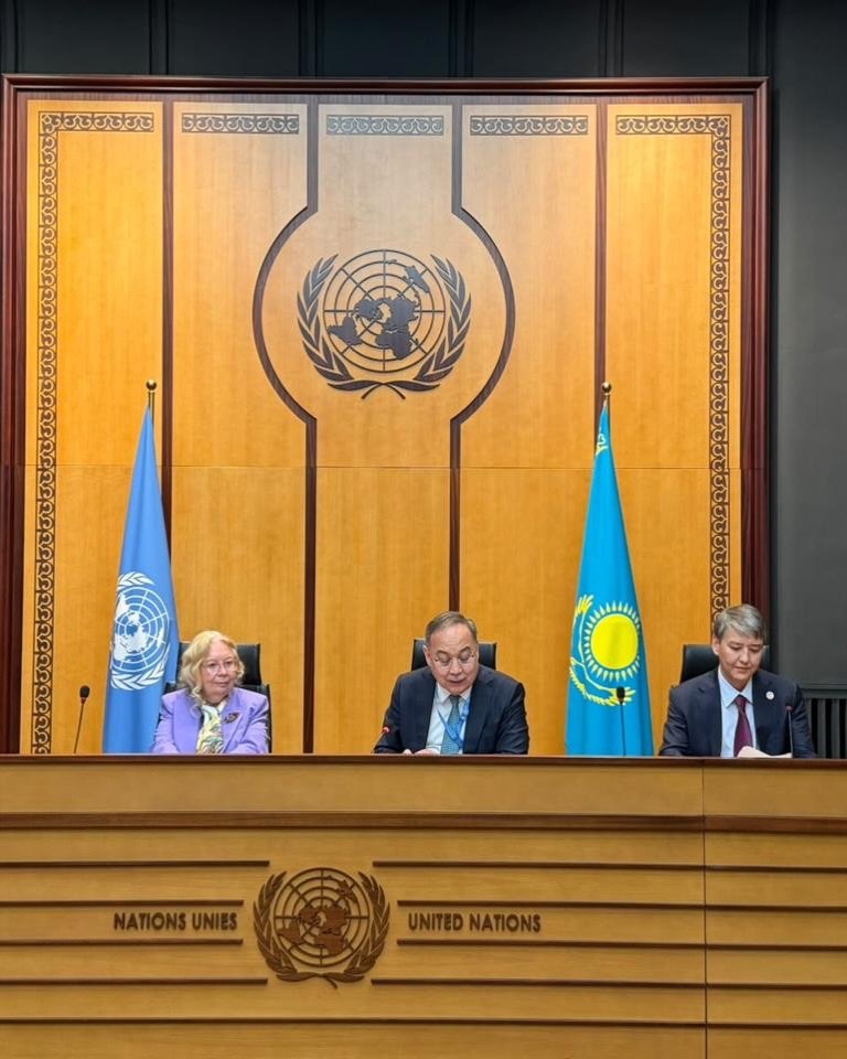 ШЫМКЕНТ ДЕЛЕГАЦИЯСЫ ЖЕНЕВАДА ӨТІП ЖАТҚАН БҰҰ ҚАЛАЛАР ӘКІМДЕРІ ФОРУМЫНА ҚАТЫСТЫ — Фотосурет 4