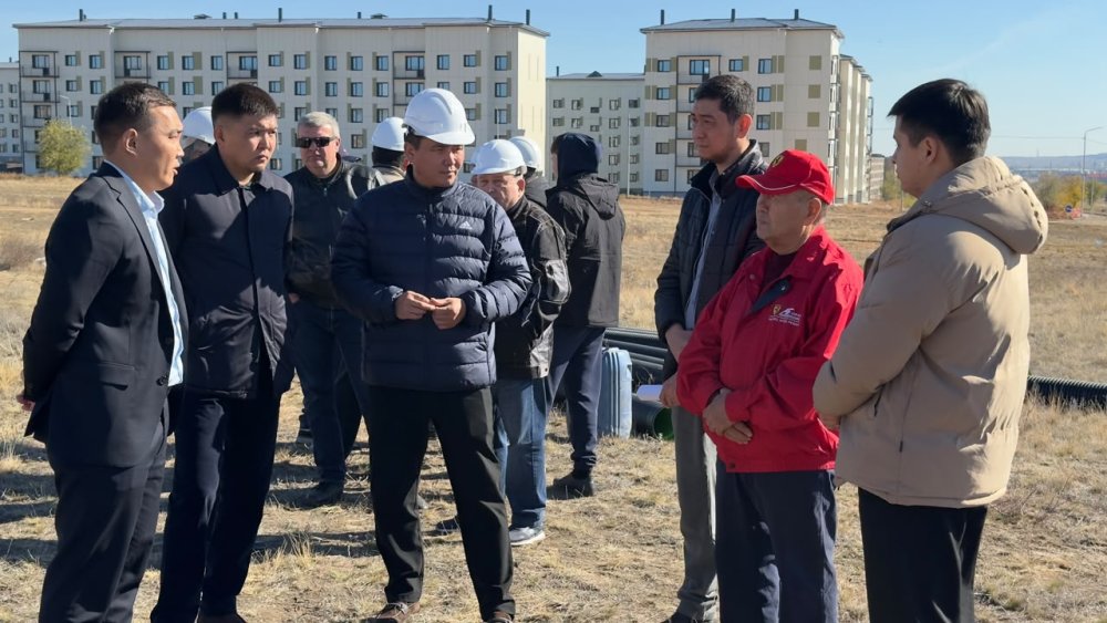 Бүгінгі таңда «Саранкоммунсервис» шаруашылық жүргізу құқығындағы коммуналдық мемлекеттік кәсіпорны РТИ ауданының коммуналдық инфрақұрылымын дамыту жөніндегі екі жобаны жүзеге асыруда. — Фотосурет 1