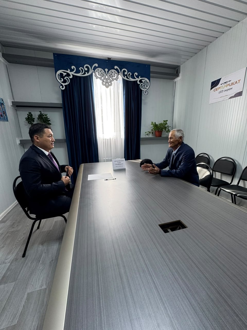 Қаратал ауданының әкімі Тастөбе ауылының тұрғындарымен кездесті — Фотосурет 4