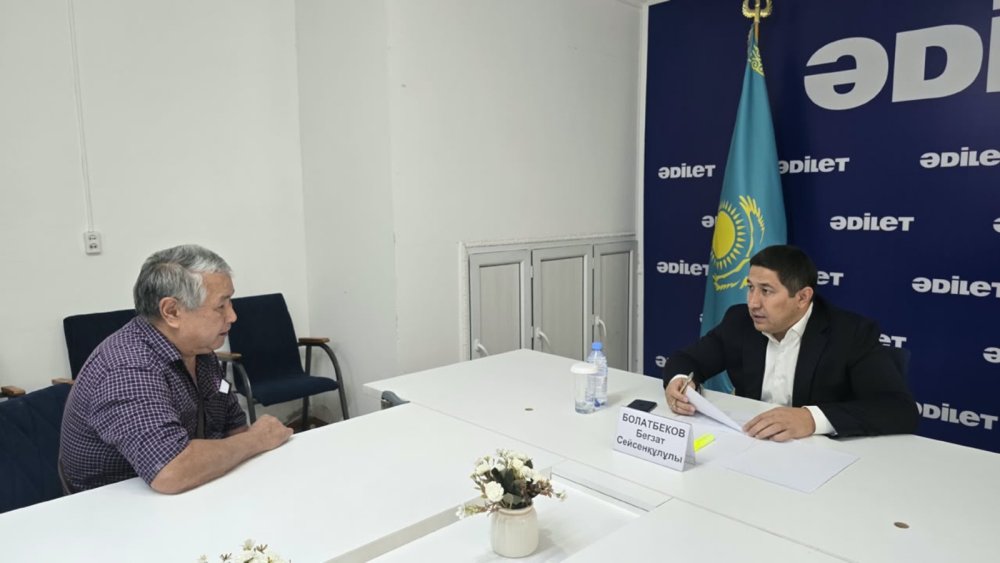 Қордай ауданының әкімі Бегзат Болатбеков тұрғындарды жеке қабылдап, азаматтардың өтініштері мен өзекті мәселелерін қарады.