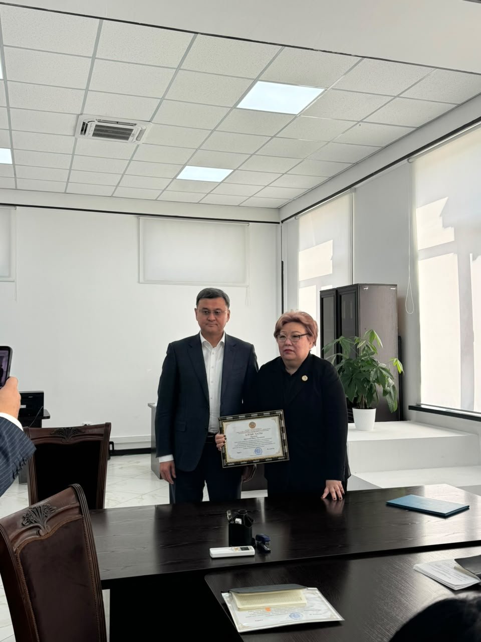 Департаменттегі аппараттық мәжіліс — Фотосурет 1