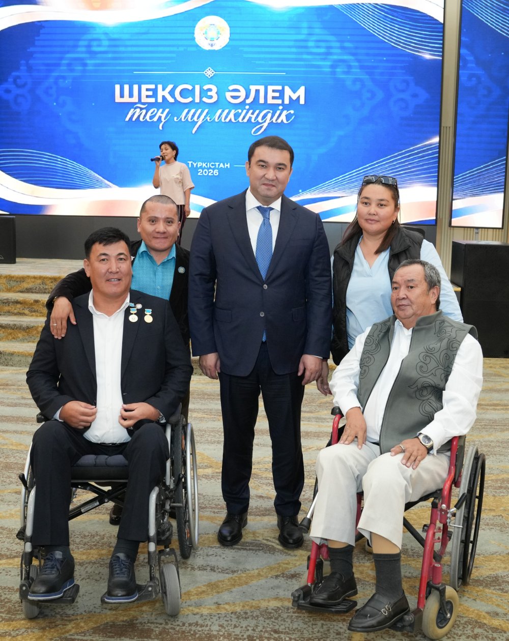 ТҮРКІСТАНДА «ШЕКСІЗ ӘЛЕМ – ТЕҢ ҚОҒАМ»: ЕРЕКШЕ ЖАНДАРДЫҢ ЖІГЕРІ ҰЛЫҚТАЛДЫ — Фотосурет 2