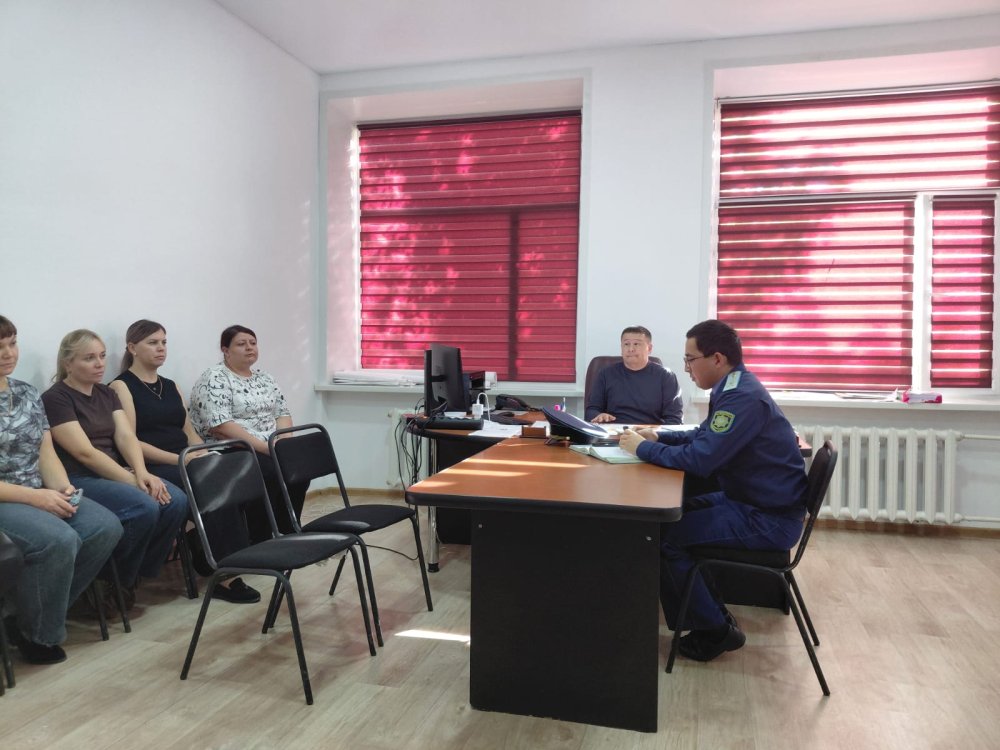 Құқық бұзушылықтардың алдын алу саласындағы ақпараттық-түсіндіру кездесулері — Фотосурет 1