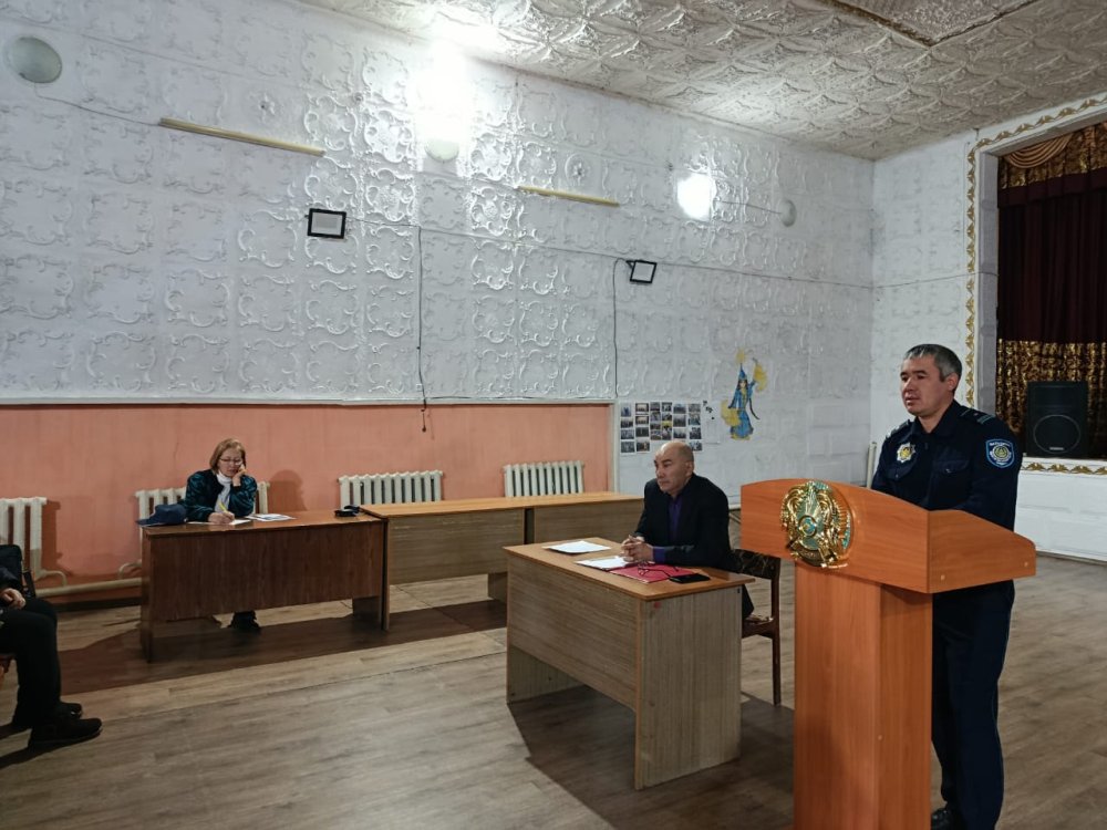 «Победа ауылында ауыл әкімінің халық алдындағы кезекті есептік кездесуі өтті» — Фотосурет 2