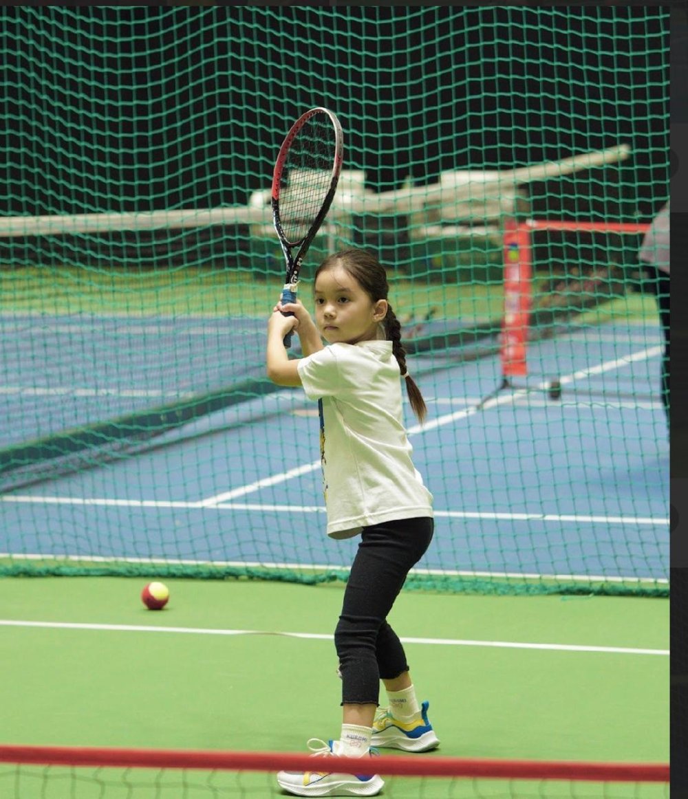 «Baby Tennis»: Астанада 50-ден астам балабақшада балаларды тенниске баулитын жоба жүзеге асырылып жатыр — Фотосурет 1