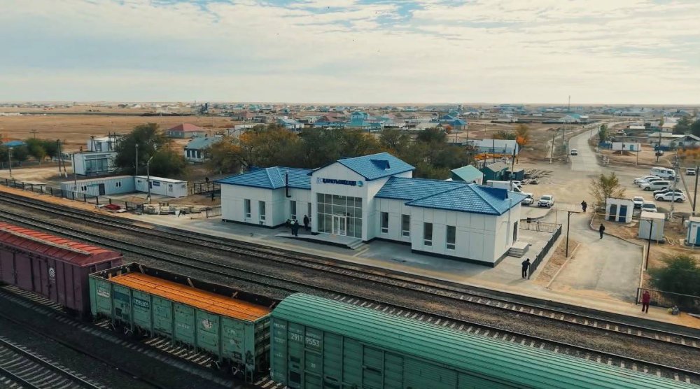 Қарауылкелді ауылында жаңғыртылған теміржол вокзалы пайдалануға берілді — Фотосурет 11