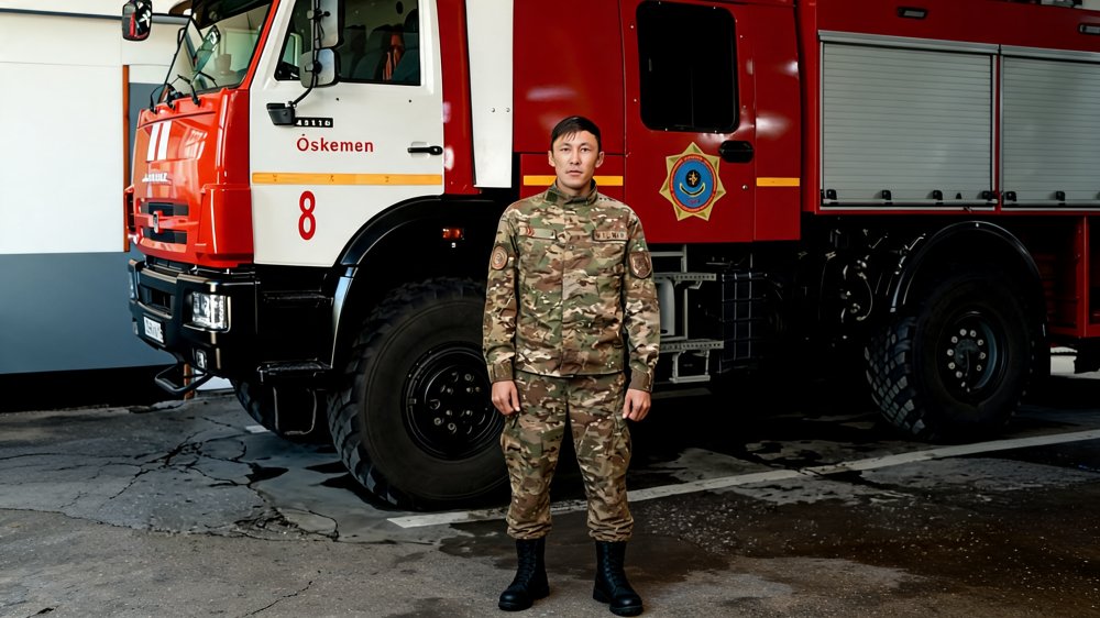 ТЖМ тұлғалары: өрт сөндіруші Сәкен Өтеев — Фотосурет 2